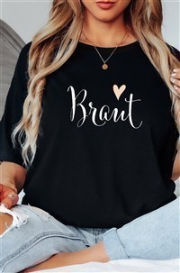 T-Shirt Braut & Team-Braut 05 Damen-Shirt für den Junggesellinnenabschied
