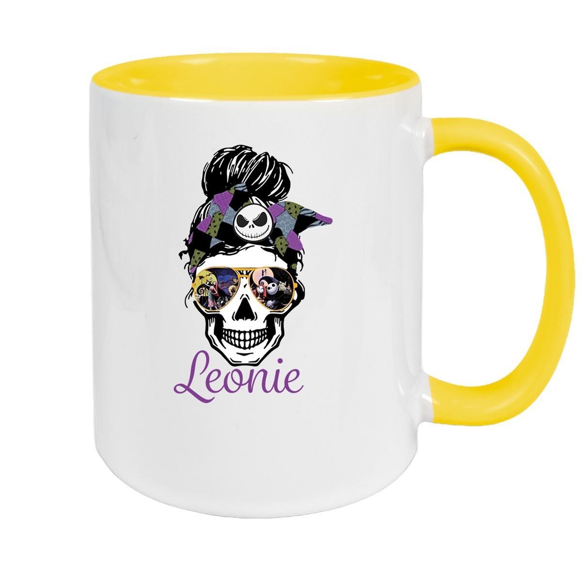 Tasse Wunschname Weihnachten Nightmare before Christmas 8 Keramik Becher versch. Farben