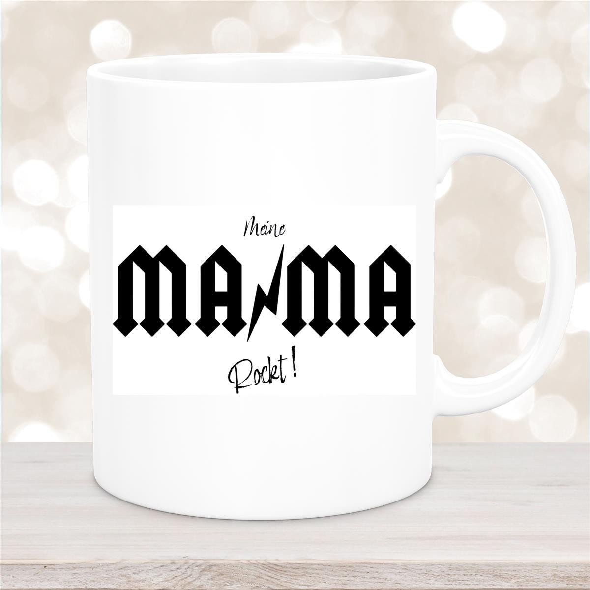 Tasse Muttertag #3 Wunschnamen Keramik Personalisiert Weiß