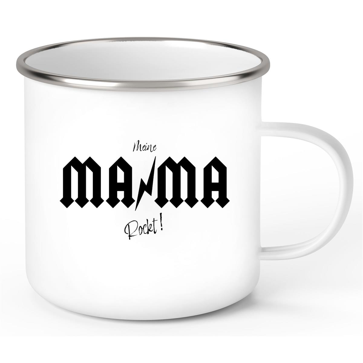 Tasse Muttertag 3 Wunschnamen Emaille Personalisiert