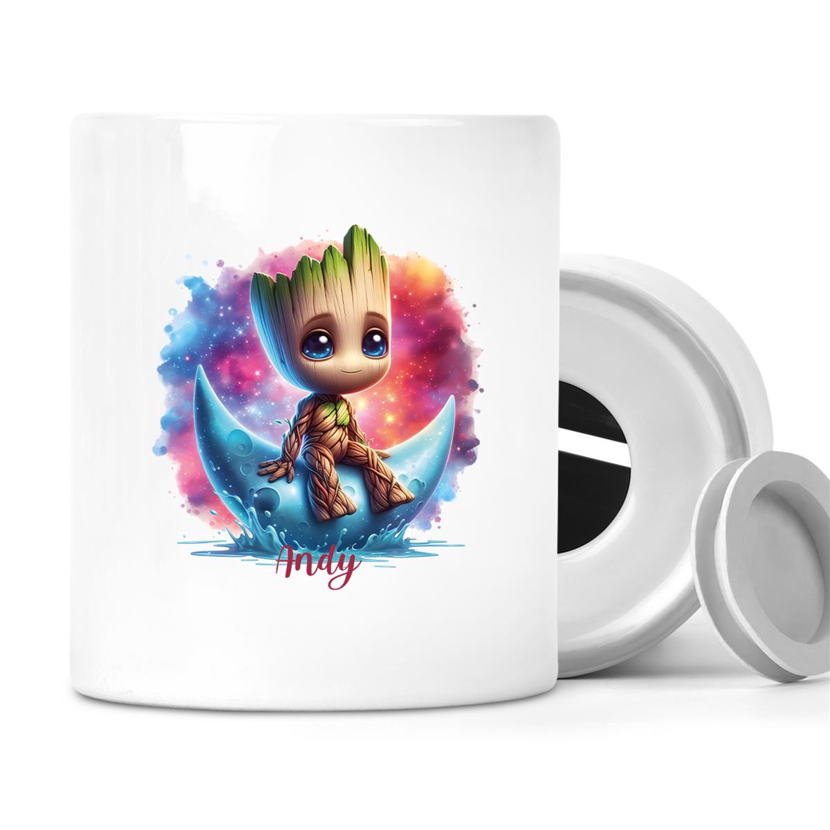 Spardose Groot 7 Wunschname personalisiert