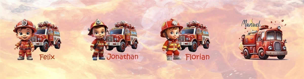 Feuerwehr Tortenaufleger