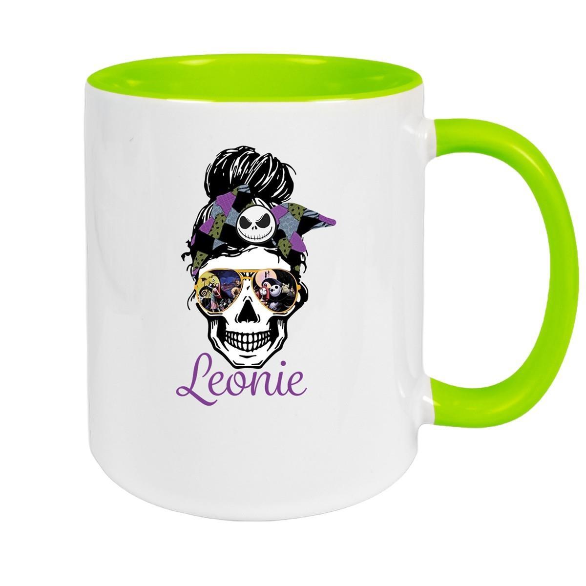 Tasse Wunschname Weihnachten Nightmare before Christmas 8 Keramik Becher versch. Farben