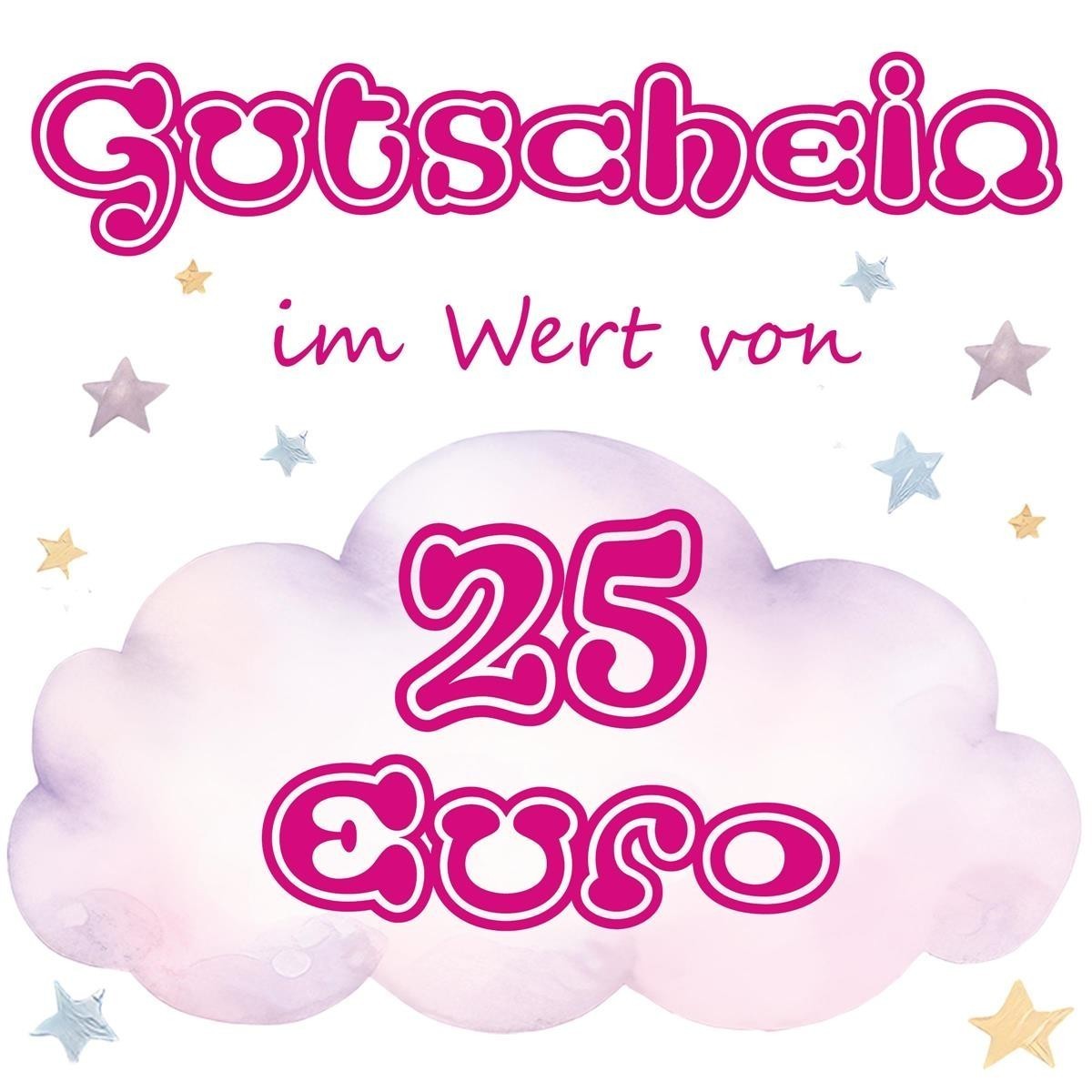 Wertgutschein 25 Euro von muckki.de