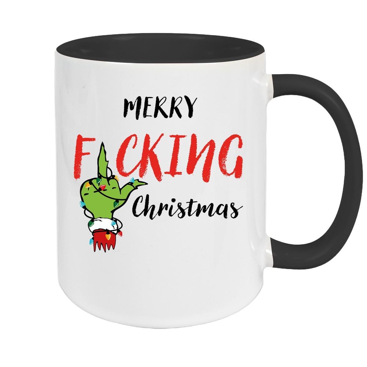 Tasse Wunschname Weihnachten Grinch 7 Keramik Kinderbecher versch. Farben