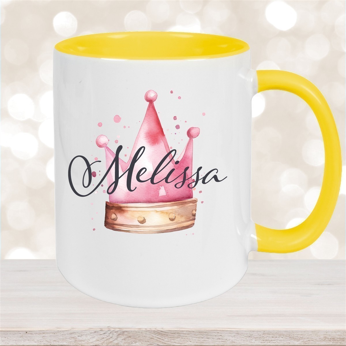 Tasse Krone #1 Wunschname Keramik Kinderbecher personalisiert versch. Farben