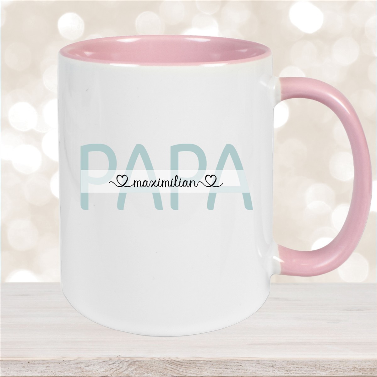 Tasse Vatertag #1 Wunschnamen Keramik Personalisiert versch. Farben