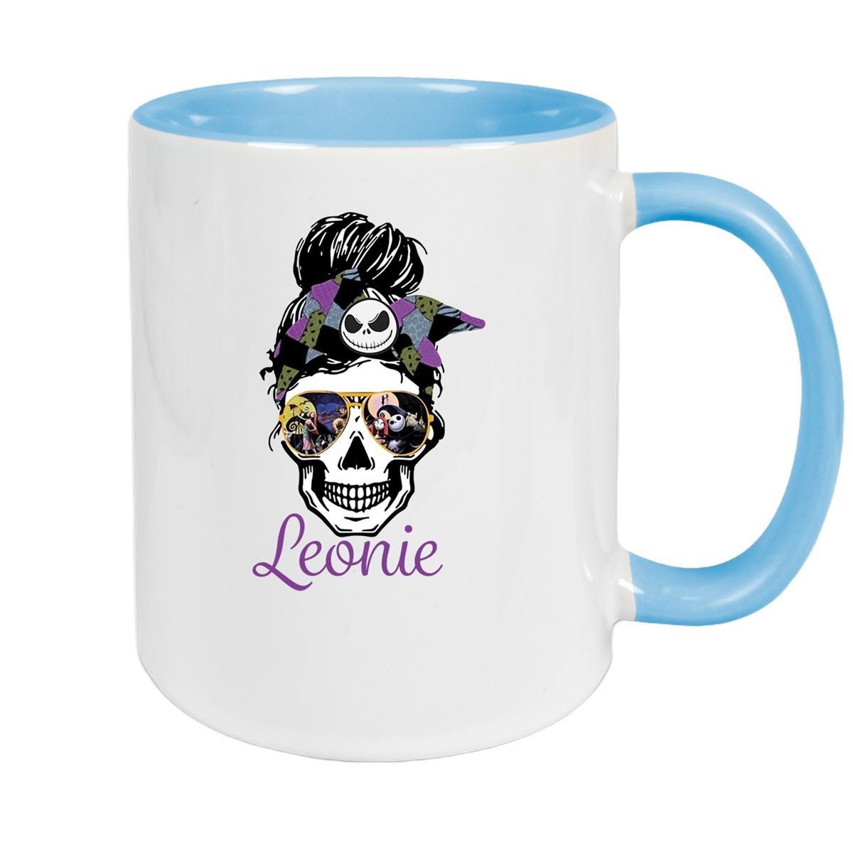 Tasse Wunschname Weihnachten Nightmare before Christmas 8 Keramik Becher versch. Farben