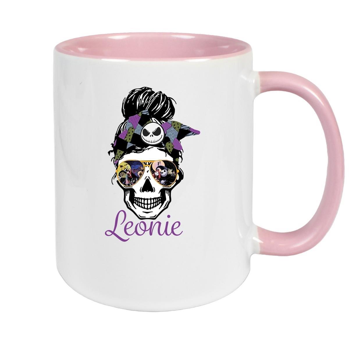 Tasse Wunschname Weihnachten Nightmare before Christmas 8 Keramik Becher versch. Farben