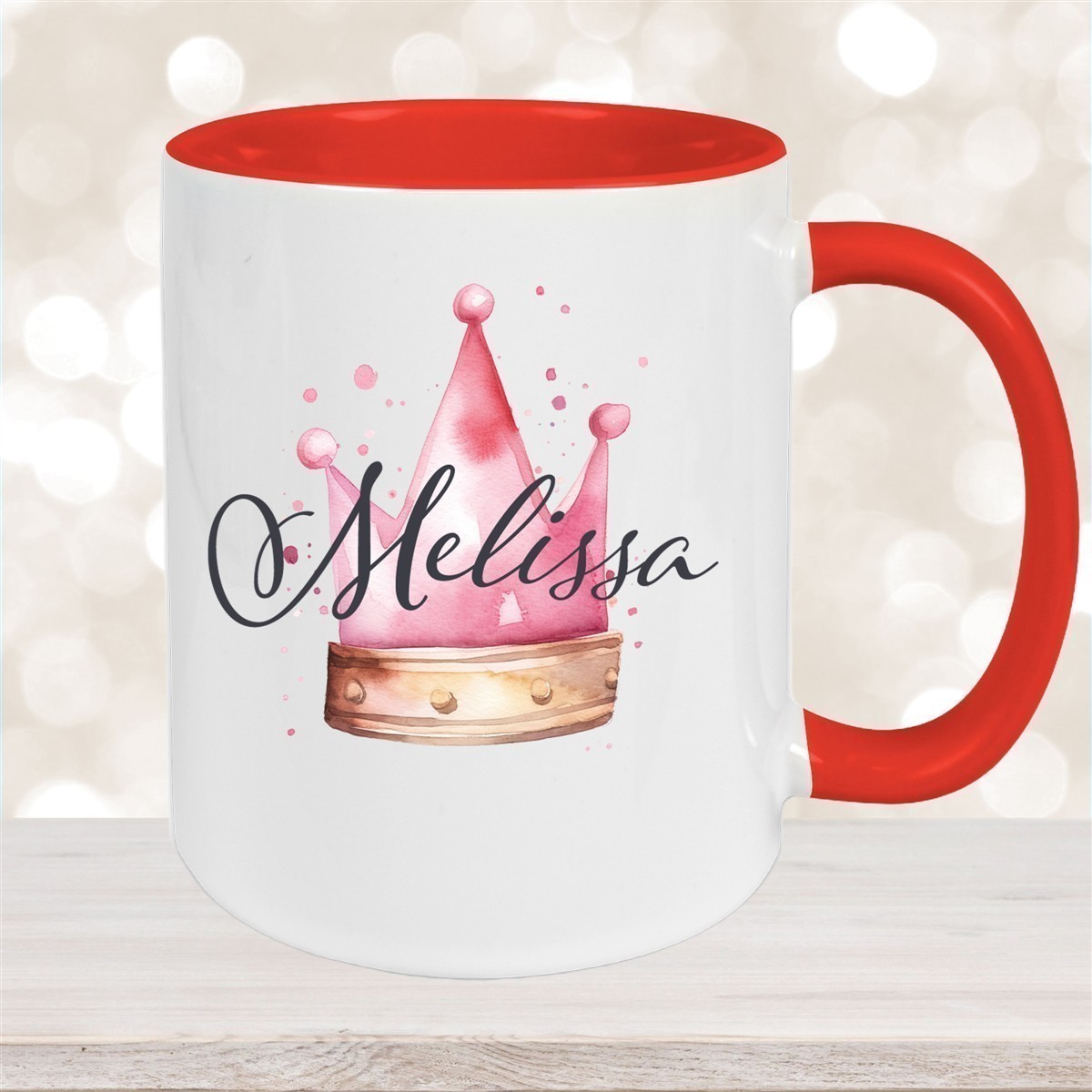 Tasse Krone #1 Wunschname Keramik Kinderbecher personalisiert versch. Farben