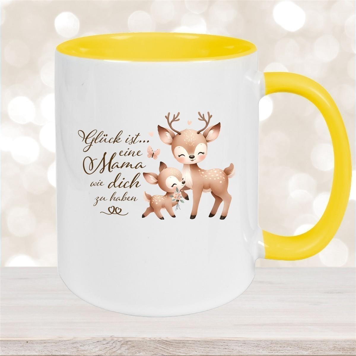 Tasse Muttertag 7 Keramik versch. Farben