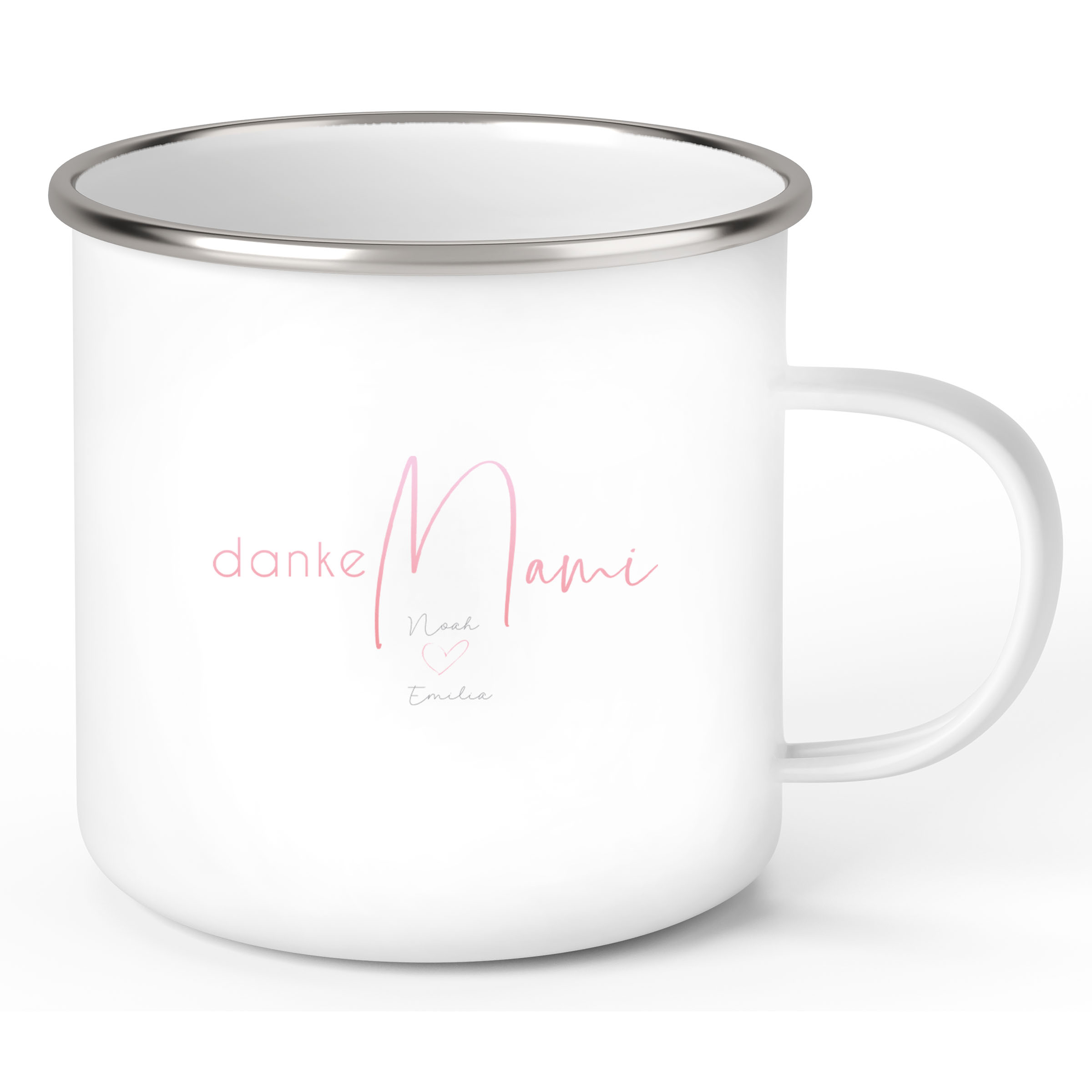 Tasse Muttertag 5 Wunschnamen Emaille Personalisiert