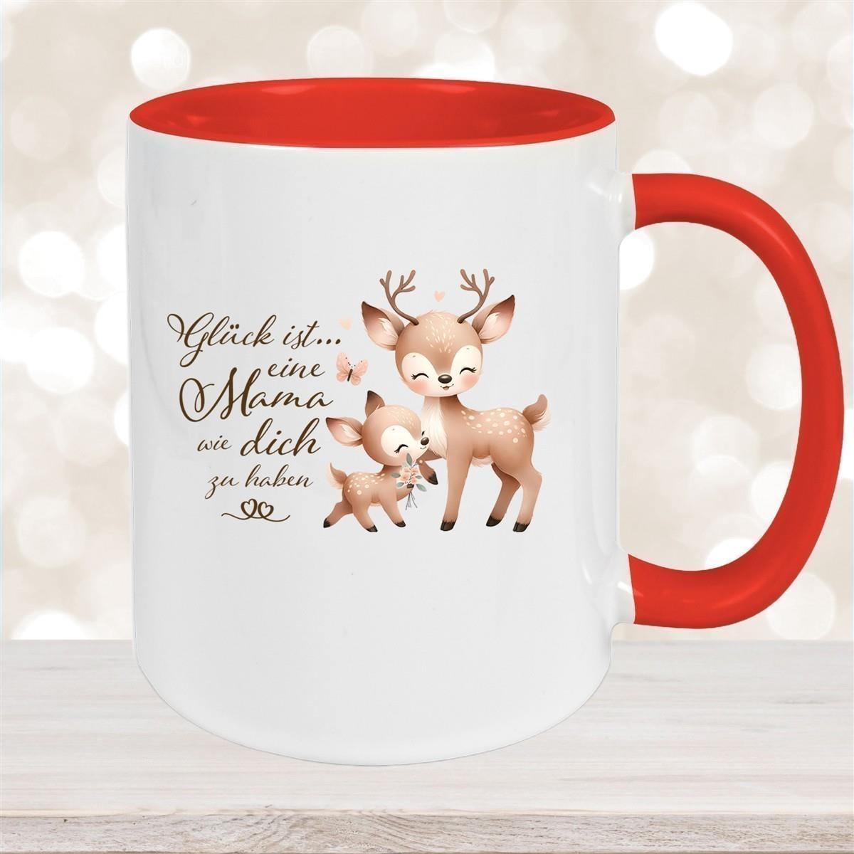 Tasse Muttertag 7 Keramik versch. Farben