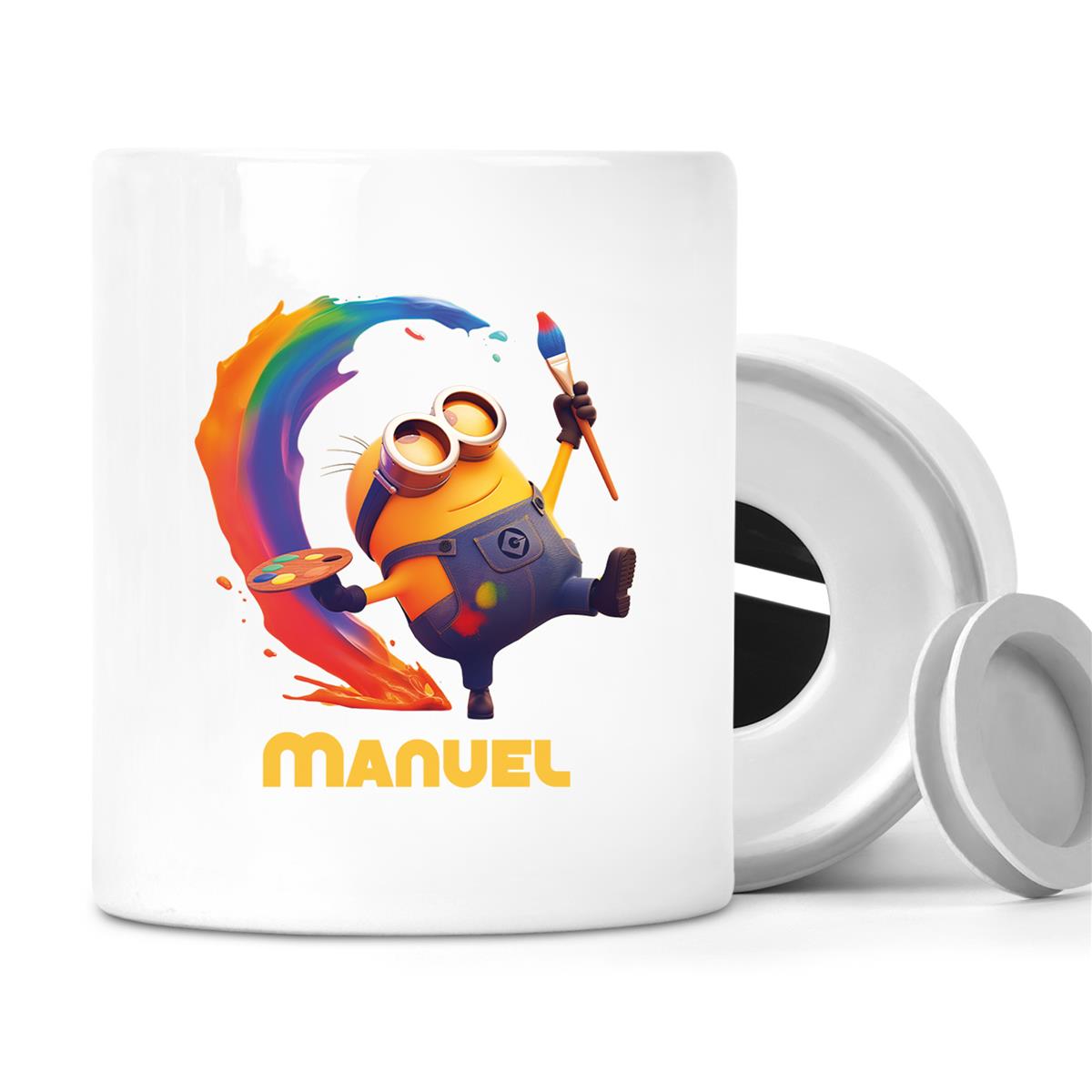 Spardose Minions Kinder Minion 4 Maler Wunschname personalisiert