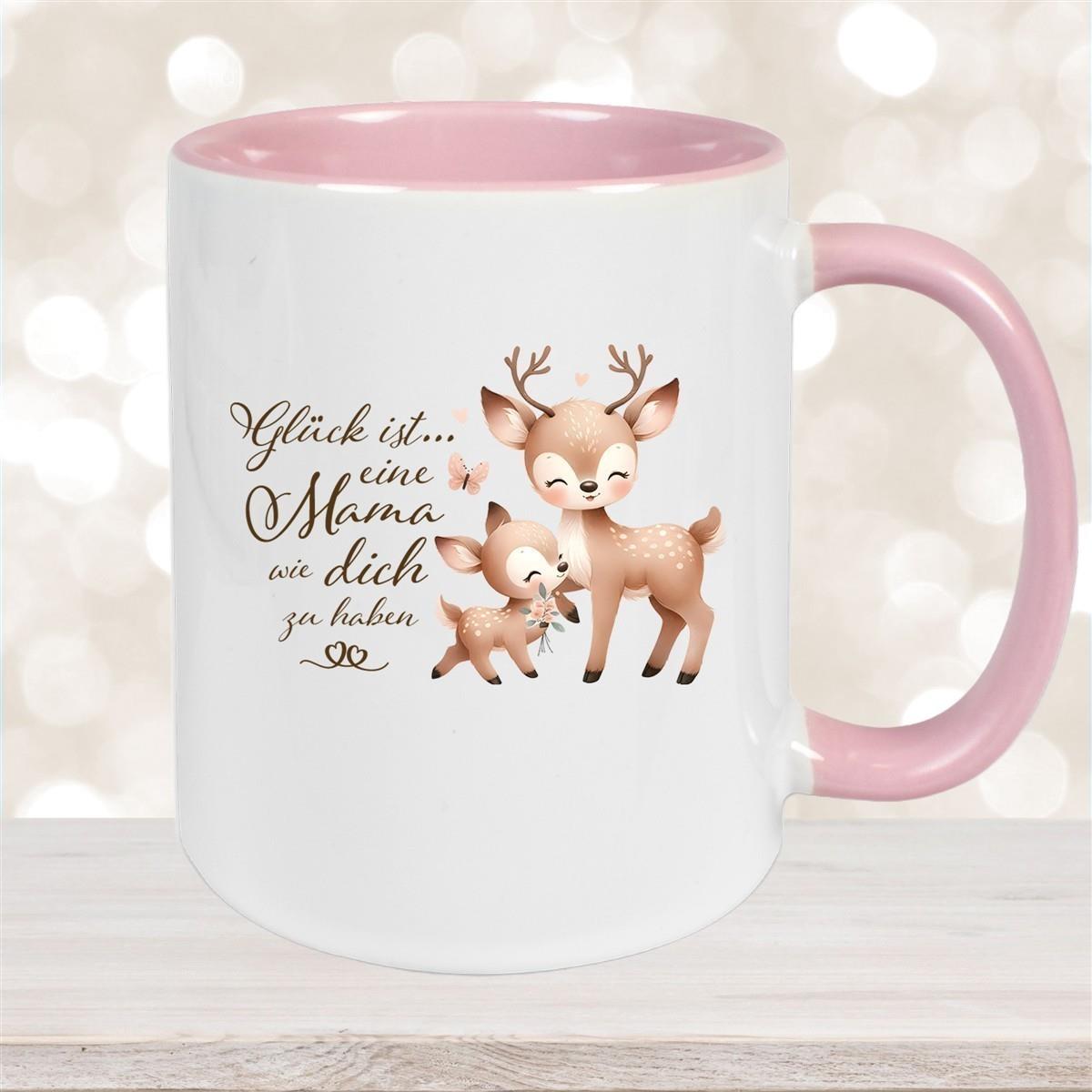 Tasse Muttertag 7 Keramik versch. Farben