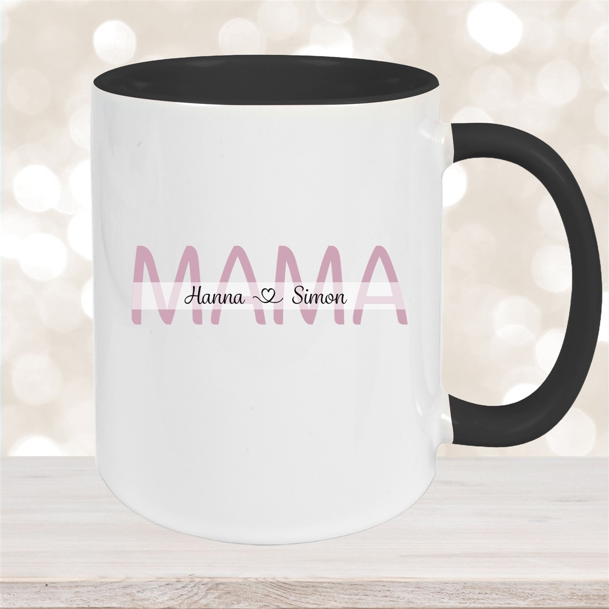 Tasse Muttertag #1 Wunschnamen Keramik Personalisiert versch. Farben