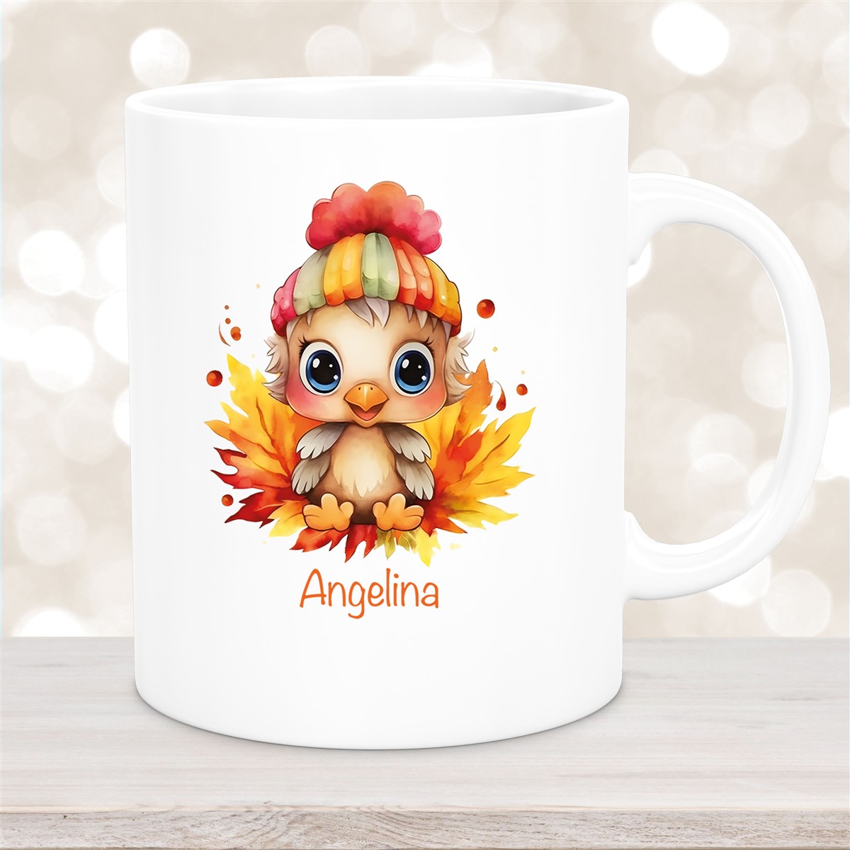 Tasse Wunschname Küken #1 Keramik Kinderbecher personalisiert versch. Farben